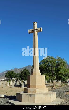 Keren war Cemetery im ostafrikanischen Land Eritrea Stockfoto