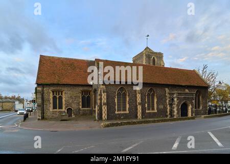 Die Guildhall im Stadtzentrum von Canterbury Stockfoto