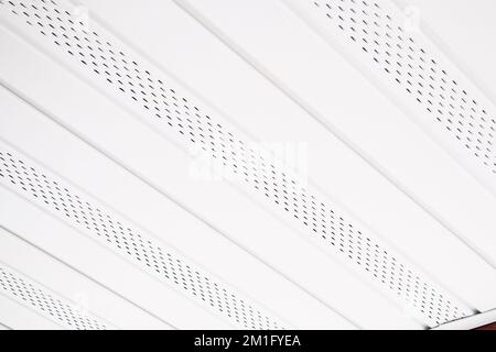 Installation Der Soffit-Platine Stockfoto