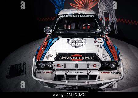 LANCIA DELTA HF INTEGRALE EVOLUZIONE SAFARI - 1992 Stockfoto