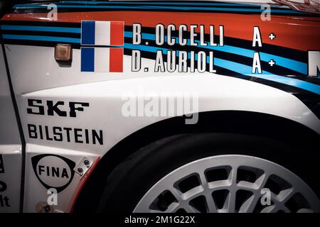 LANCIA DELTA HF INTEGRALE 16V - 1990 Stockfoto