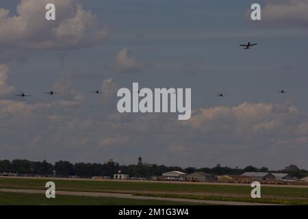 Pearl Harbor Attack Nachstellung am 7 1941. Dezember Stockfoto