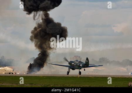 Pearl Harbor Attack Nachstellung am 7 1941. Dezember Stockfoto