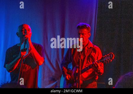 Brighton, 17. 2015. Oktober: Die Gruppe I, die lächerlich im Green Door Store in Brighton auftritt Stockfoto