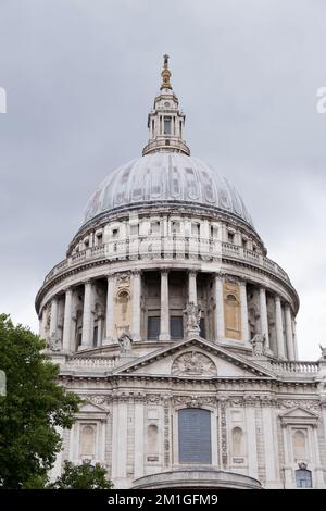 St. Pauls Cathederal in London. Stockfoto