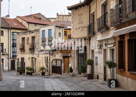 Aranda de Duero ist die Hauptstadt der Weinregion Ribera del Duero, Provinz Burgos, Spanien in Europa Stockfoto