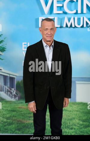 12. Dezember 2022, Madrid, Madrid, Spanien: TOM HANKS nimmt am „A man Called Otto“-Fotoanruf im Ritz Hotel in Madrid, Spanien Teil (Kreditbild: © Jack Abuin/ZUMA Press Wire) Stockfoto