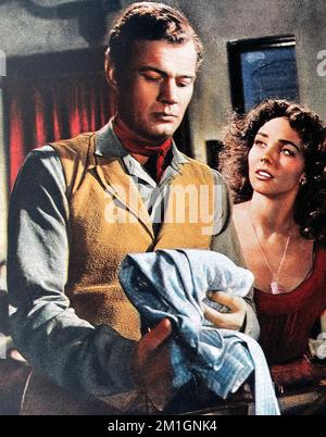 DUELL IN DER SONNE 1946 Vanguard Films Produktion mit Jennifer Jones und Joseph Cotten Stockfoto