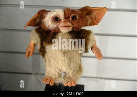 Gizmo Mogwai Requisiten aus dem Film Gremlins Stockfoto