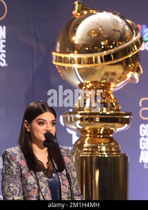 12. Dezember 2022 - Beverly Hills, Kalifornien - Mayan Lopez. 80. jährliche Nominierungen für die Golden Globe Awards im Beverly Hilton in Beverly Hills. (Kreditbild: © FS/AdMedia via ZUMA Press Wire) Stockfoto