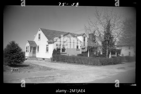 58 Crescent Rd , Houses. Needham Building Kollektion Stockfoto