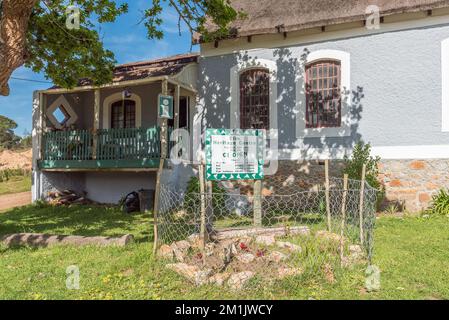 Elim, Südafrika - 21. September 2022: Tourismusbüro im Heritage Center in Elim, in der Provinz Westkap Stockfoto