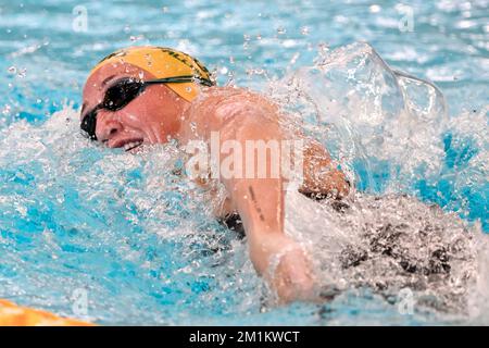 Melbourne, Australien. 13.. Dezember 2022. Lani Pallister of Australia nimmt während der FINA Swimming Short Course World Championships im Melbourne Sports and Aquatic Centre in Melbourne, Australien, am 13.. Dezember 2022 am Freestyle Women Final 400m Teil. Foto Giorgio Scala/Deepbluemedia/Insidefoto Credit: Insidefoto di andrea staccioli/Alamy Live News Stockfoto