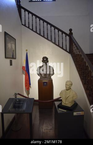 Jose Rizal Museum, Fort Santiago, Manila, Philippinen, Juli 15, 2022, das Museo ni Jose Rizal, zeigt die Geschichte der Philippinen und Jose Rizal Stockfoto