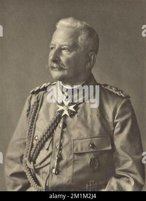 Alfred Ludwig Heinrich Karl Graf von Waldersee Stockfoto