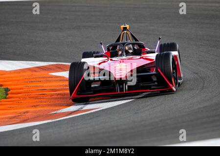 17 NATO Norman (FRA), Nissan Formula E Team, Spark-Nissan, Nissan e-4ORCE 04, Action während der ABB FIA Formula E Valencia Testing 2022 auf dem Circuit Ricardo Tormo vom 13. Bis 16. Dezember 2022 in Cheste, Spanien – Foto Joao Filipe/DPPI Stockfoto