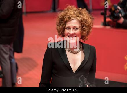 Stephanie Zacharek - Eroeffnungsgala und Berlinale-Premiere des Spielfilms 'Isle of Dogs', Berlinale 2018, Berlinale Palast, 15. 2018. Februar, Berlin. Stockfoto