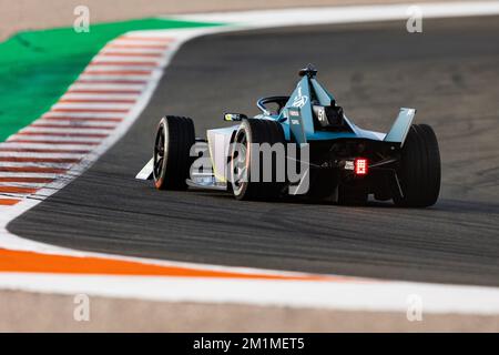 51 MULLER Nico (Hg), Team ABT - CUPRA, Spark-Mahindra, Mahindra M9-Electro, Aktion während der ABB FIA Formula E Valencia Testing 2022 auf dem Circuit Ricardo Tormo vom 13. Bis 16. Dezember 2022 in Cheste, Spanien - Foto: Joao Filipe/DPPI/LiveMedia Stockfoto