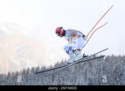 Val Gardena, Italien. 13.. Dezember 2022. Sport Sci Val Gardena, Men's Downhill, Germany's Josef Ferstl, 13. Dezember 2022. Ph Felice Calabro'/Fotogramma Nur Redaktionelle Verwendung Kredit: Independent Photo Agency/Alamy Live News Stockfoto