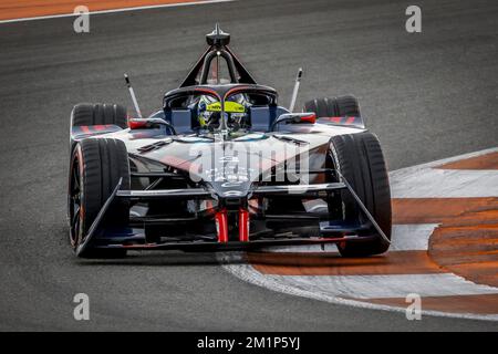 03 SETTE Camara (BRA), NIO 333 Formula E Team, Spark-NIO, NIO 333 ER9, Action während der ABB FIA Formula E Valencia Testing 2022 auf dem Circuit Ricardo Tormo vom 13. Bis 16. Dezember 2022 in Cheste, Spanien - Foto: Paulo Maria/DPPI/LiveMedia Stockfoto