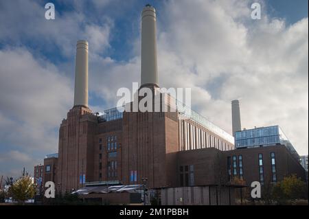 Umbau Des Kraftwerks Battersea, London Stockfoto