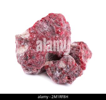 Benzoin-Siam-Resinoid isoliert auf weißem Hintergrund. Mischung aus Benzoin und Dammar-Harz. Tropische Harze Stockfoto