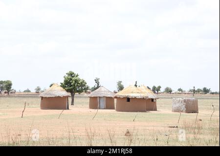 Besuchen Sie Plateau State, Nigeria in Afrika. Heimat des Friedens und Tourismus im Herzen Nigerias gelegen, mit wunderschöner Landschaft und kaltem Wetter. Stockfoto