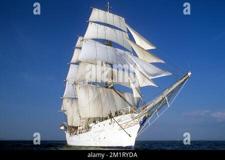 Norwegisches Großschiff Christian Radich Stockfoto