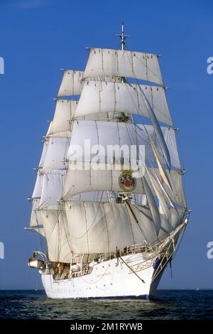 Norwegisches Großschiff Christian Radich Stockfoto