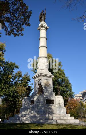 Soldiers and Sailors Monument, Boston Common Park, Boston, Massachusetts, USA Stockfoto