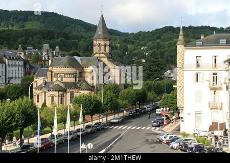 saint-joseph-Kirche in la bourboule in frankreich Stockfoto