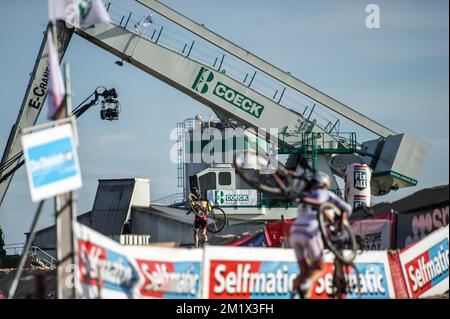 Sanne kann nicht im Soudal Classic in Niel übernachten Stockfoto