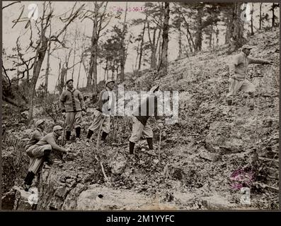 Boston Red Sox Frühjahrstraining Wanderung, Hot Springs Arkansas , Baseballspieler, Wandern, Boston Red Sox Baseball Team. Michael T. - Nuf CED - McGreevy Collection Stockfoto