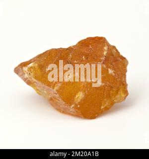 Makro-Nahaufnahmen von "Sphalerite", einem Schmuckstein aus Kristall, der in der Kristallheilungstherapie verwendet wird. Mineralische Bezeichnung Zinkeisensulfid. Stockfoto