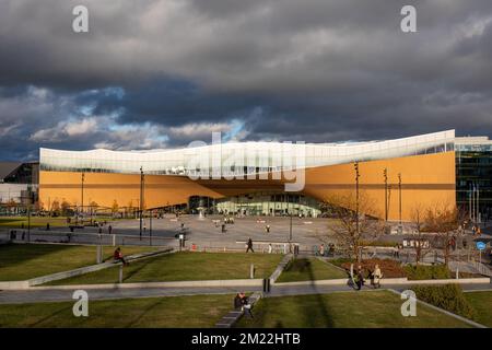 Zentralbibliothek Oodi in Helsinki, Finnland Stockfoto