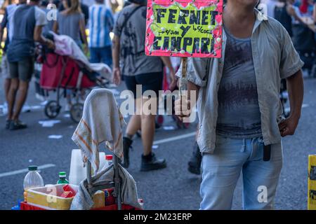 Legalisierung der Abtreibung in Argentinien: Soziale Bewegungen und Mehrparteienkoalitionen. Ciudad Autonoma De Buenos Aires Stockfoto