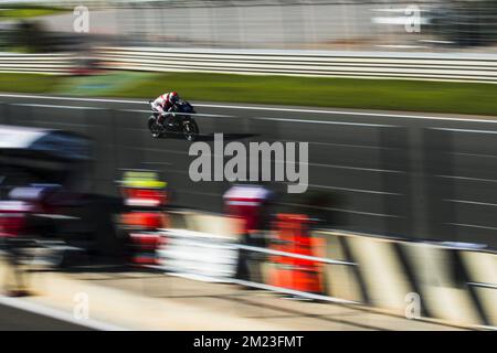 Valencia MotoGP Offizieller Test. Testtag 1. Strecke Ricardo Tormo, Valencia. Im Bild: Nr. 4 ANDREA DOVIZIOSO (ITALIENISCH) DUCATI TEAM DUCATI Stockfoto