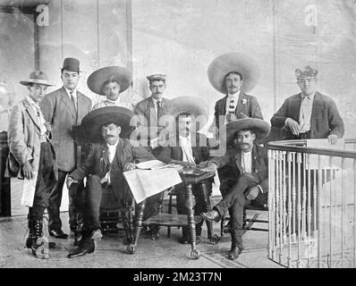 Emiliano Zapata Salazar (1879-1919), mexikanischer Revolutionär. Emiliano Zapata Salazar (1879-1919), Führer der mexikanischen Revolution Stockfoto