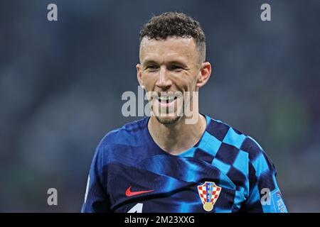 Lusail Ikonisches Stadion, Lusail, Katar. 13.. Dezember 2022. Halbfinale der FIFA Fußball-Weltmeisterschaft, Argentinien gegen Kroatien; Ivan Perisic von Kroatien Credit: Action Plus Sports/Alamy Live News Stockfoto