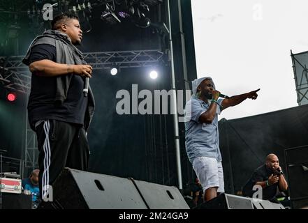 Gouverneursball - De La Soul in Konzert Stockfoto