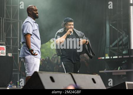 Gouverneursball - De La Soul in Konzert Stockfoto