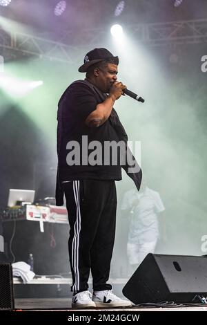 Gouverneursball - De La Soul in Konzert Stockfoto