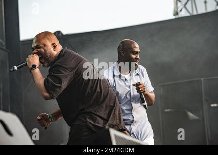 Gouverneursball - De La Soul in Konzert Stockfoto