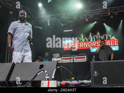 Gouverneursball - De La Soul in Konzert Stockfoto