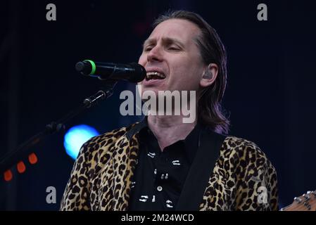 Gouverneursball - Franz Ferdinand im Konzert Stockfoto