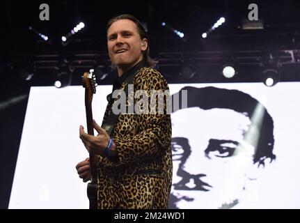 Gouverneursball - Franz Ferdinand im Konzert Stockfoto