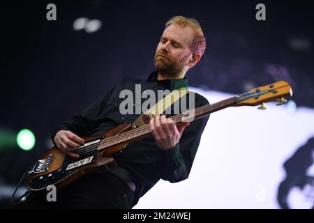 Gouverneursball - Franz Ferdinand im Konzert Stockfoto
