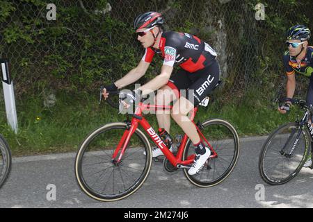 Belgischer Ben Hermans vom BMC Racing Team in Aktion während der elften Etappe der Giro 2017 Radtour, 161km von Florenz nach Bagno di Romagna, Italien, Mittwoch, 17. Mai 2017. BELGA FOTO YUZURU SUNADA Stockfoto