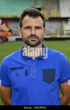 Club Brugge's head coach Ivan Leko poses for photographer at the 2017-2018 season photo shoot of Belgian first league soccer team Club Brugge, Tuesday 11 July 2017 in Brugge. BELGA PHOTO ERIC LALMAND Stock Photo