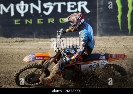 Dutch Glenn Coldenhoff wurde während des Motocross MXGP Belgiens Grand Prix am Sonntag, den 06. August 2017 in Lommel fotografiert. BELGA FOTO KRISTOF VAN ACCOM Stockfoto